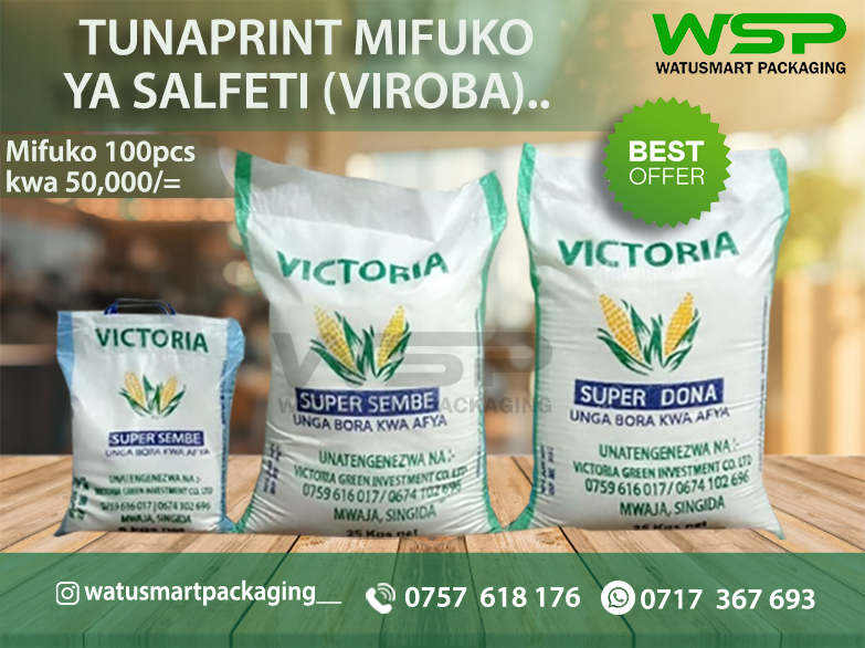 Ofa Ya Mwisho Wa Mwaka 2020 - Mifuko Ya Saleti Tunaprinti