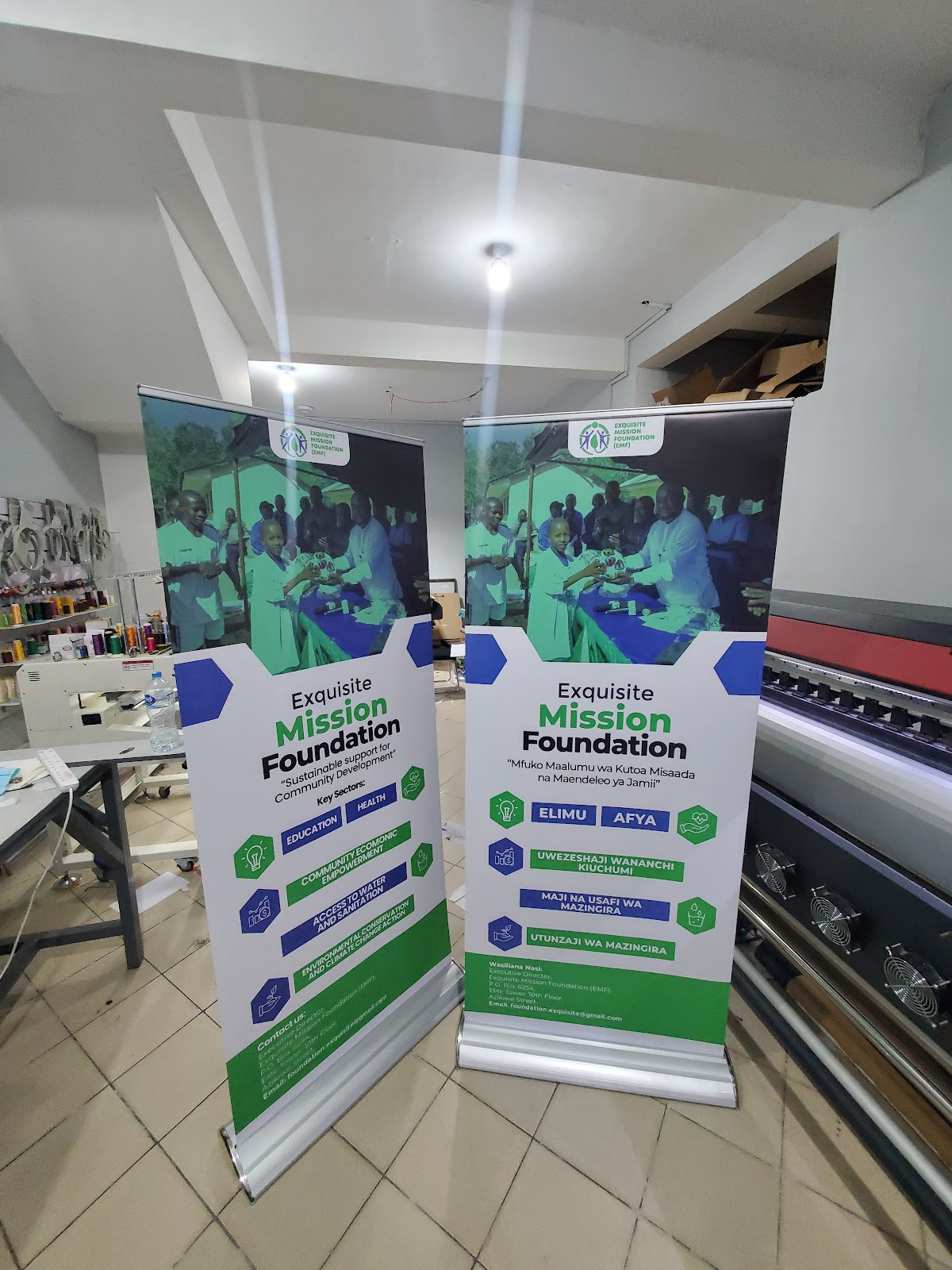 Roll Up Banner 2