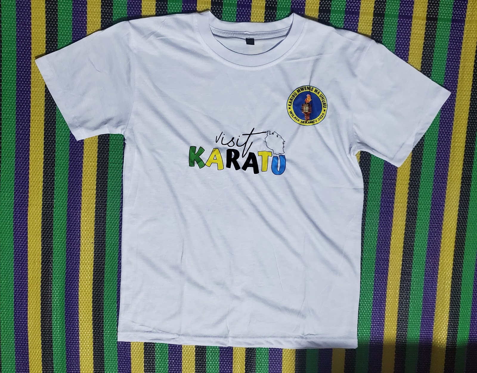 Tunaprint Tishirt Za Mwenge Wilaya Ya Karatu 2025